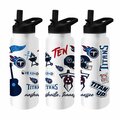 Logo Brands Tennessee Titans 34oz Native Quencher Bottle 631-S34QB-63